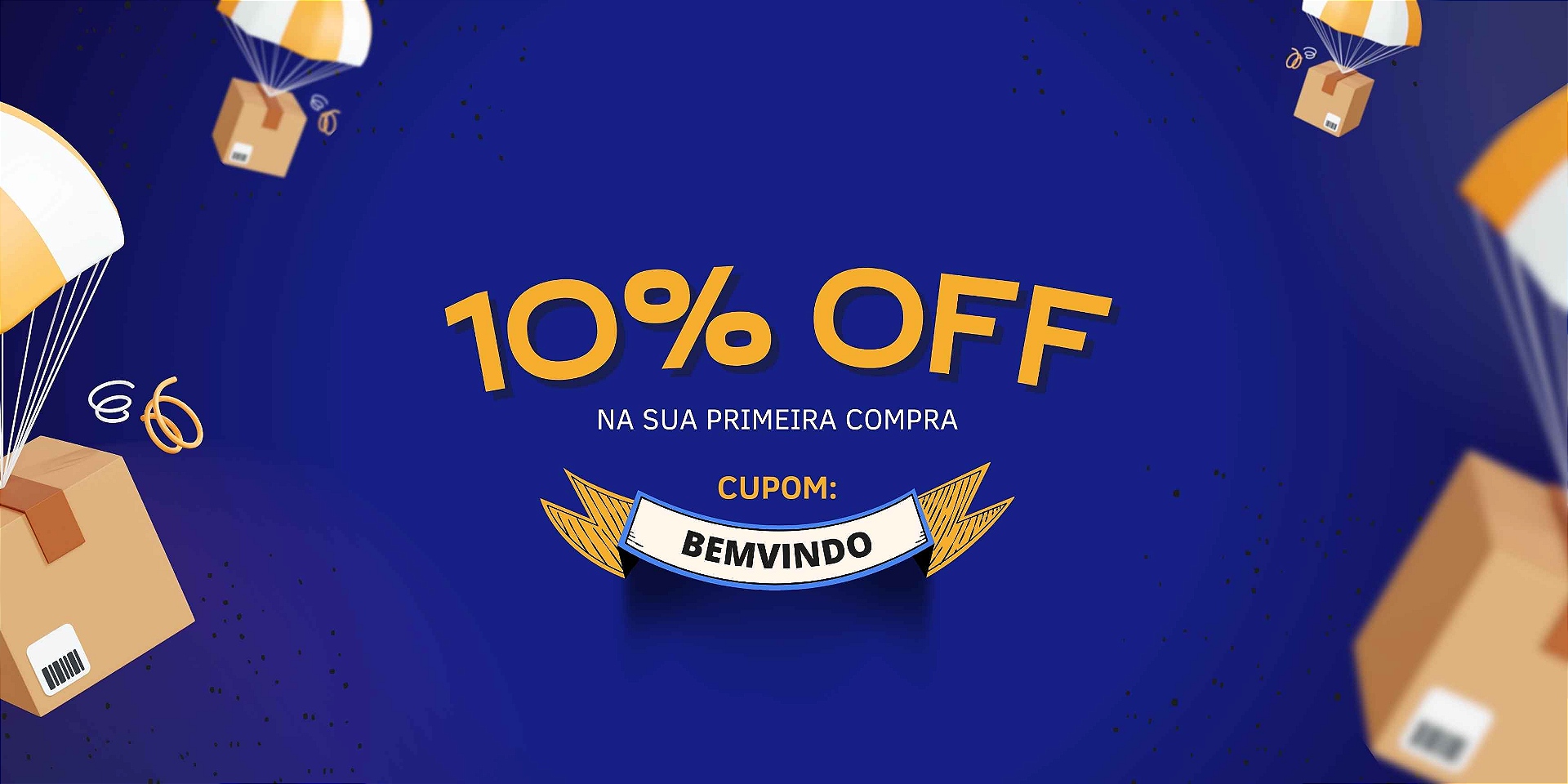 CUPOM BEMVINDO