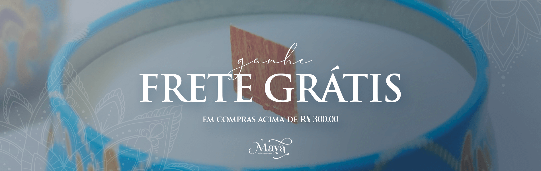 Frete grátis acima de R$300,00