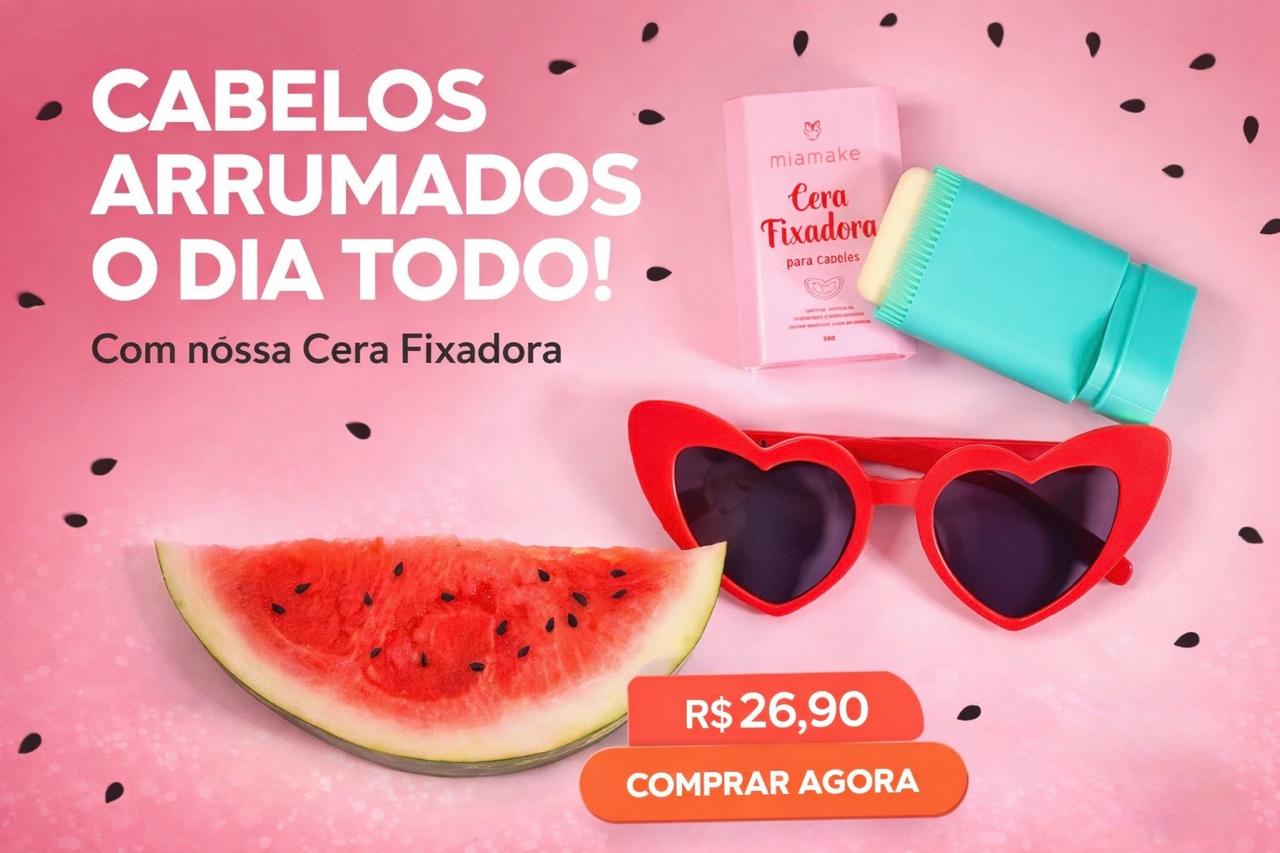 CERA FIXADORA COM PENTE