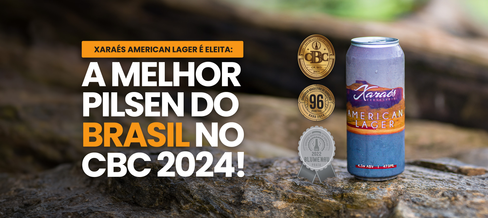 Banner premiação American Lager