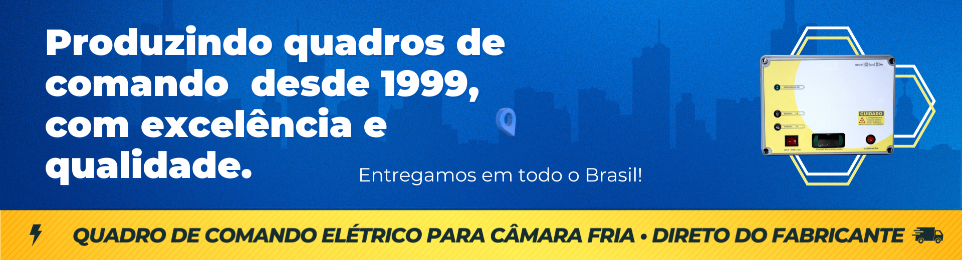 banner quadro de comando