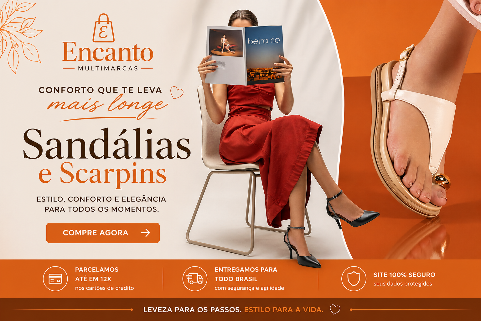 Calçados de ótima qualidade