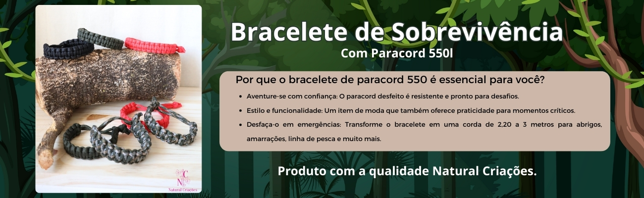 Bracelete Paracord 550l