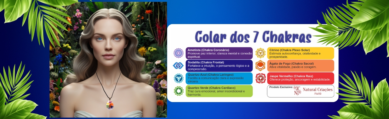 Colar 7 Chakras