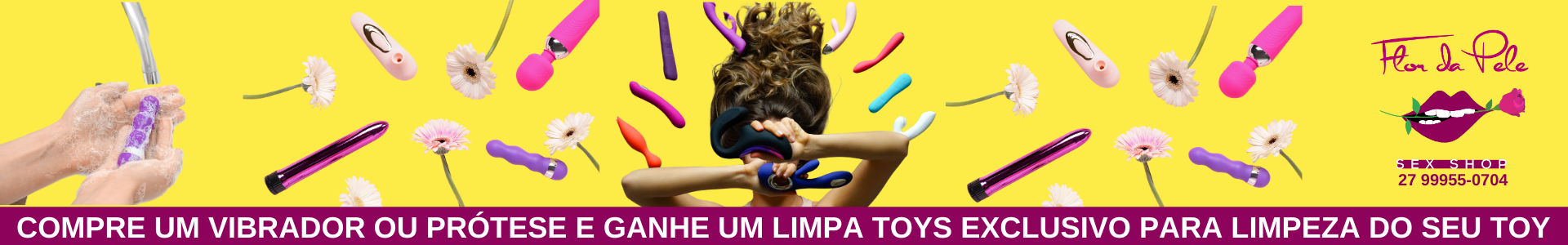 LIMPA TOYS - VIBRADORES