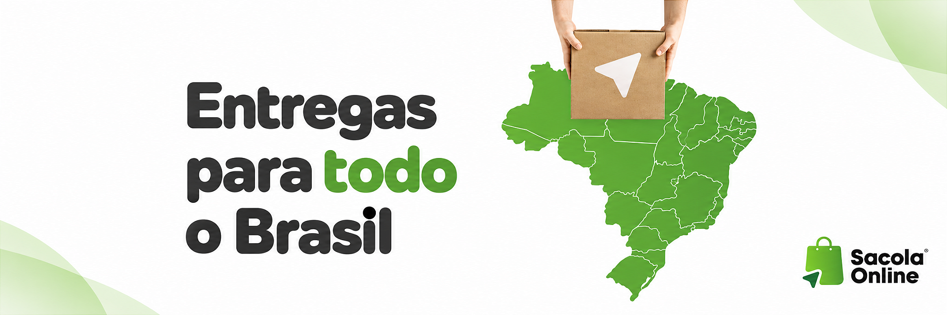 Banner Entrega todo Brasil