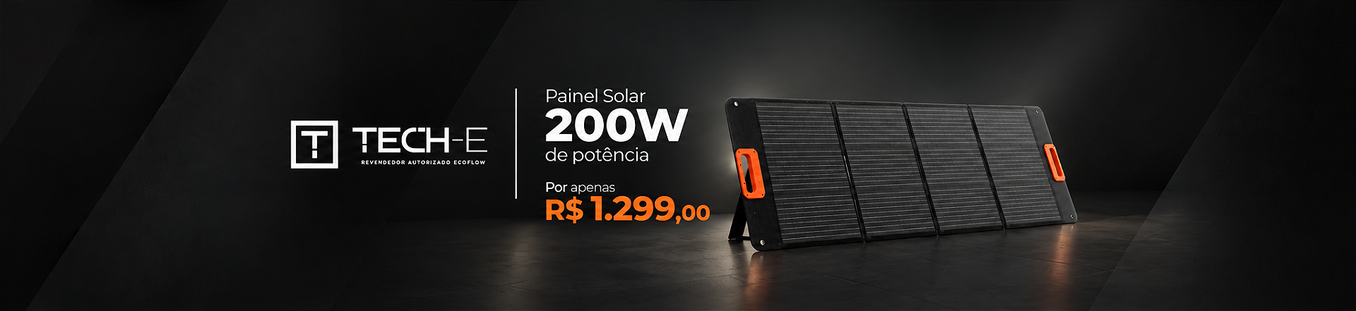 banner Painel solar 200W