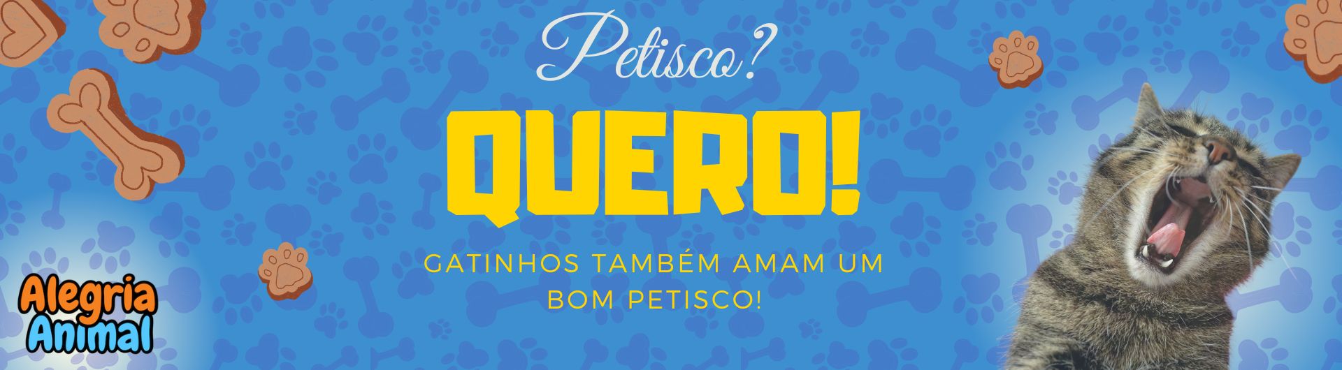 Full Banner - Petiscos Gatos - Categoria