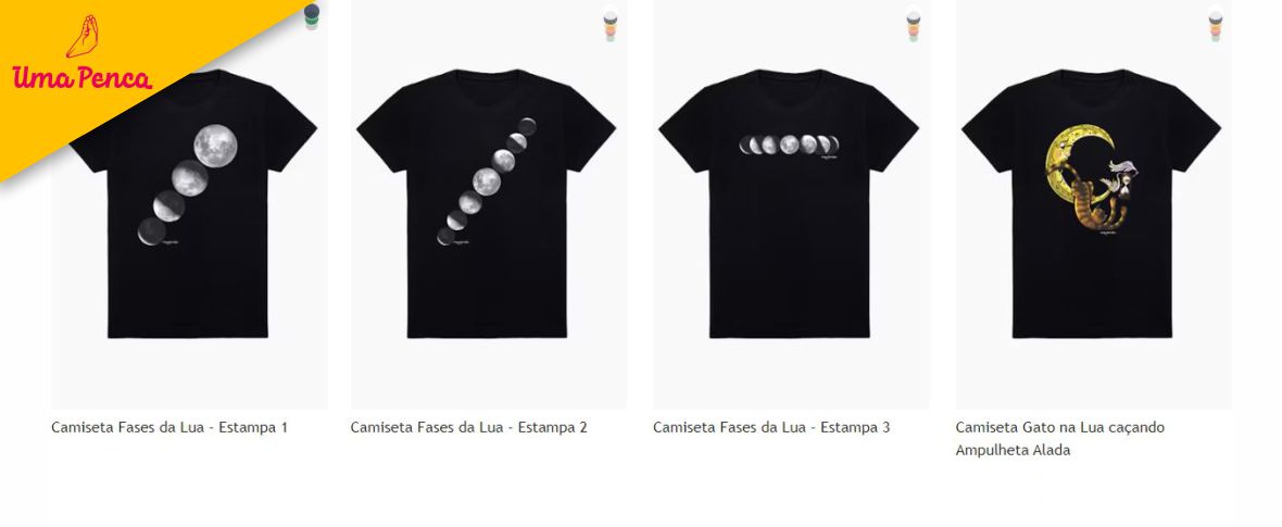 camisetas uma penca