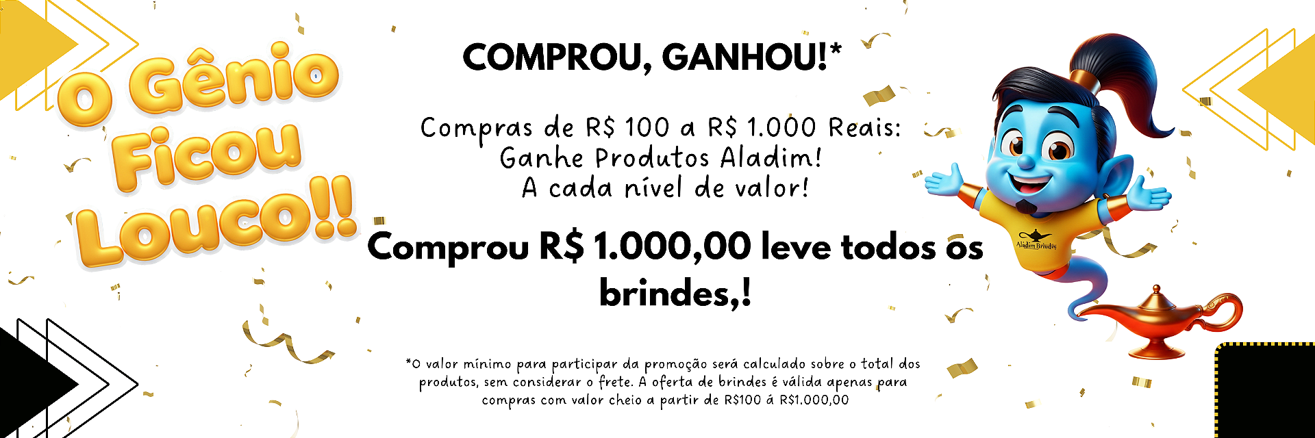 O Gênio ficou louco