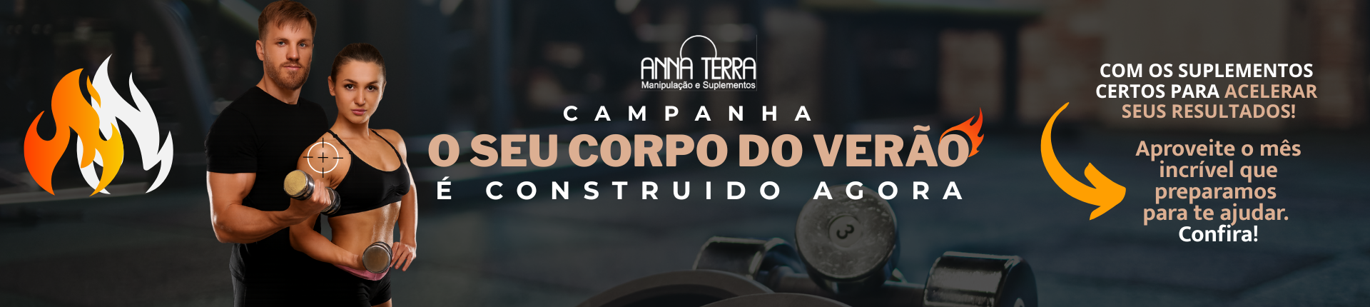 Banner campanha - construa seu corpo