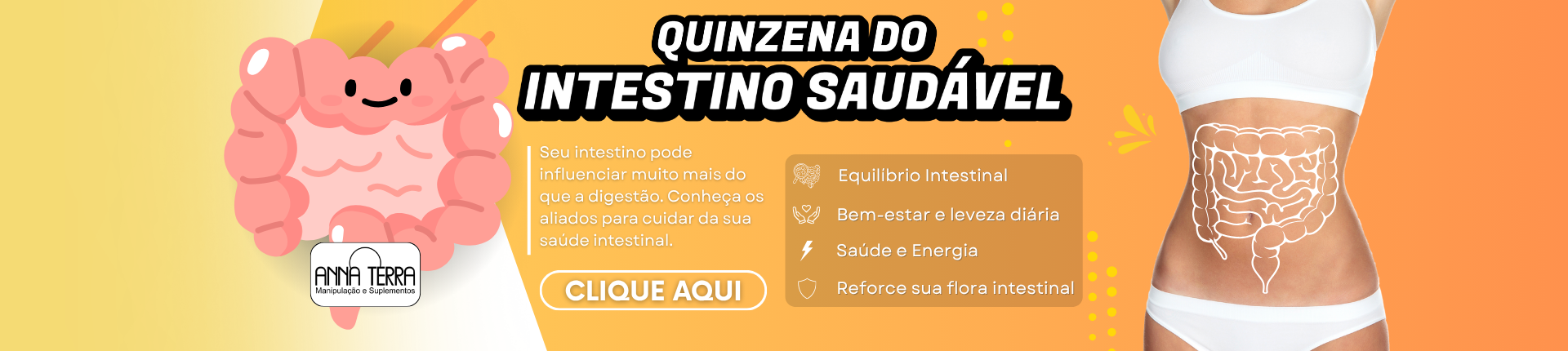 Quinzena do intestino saudável