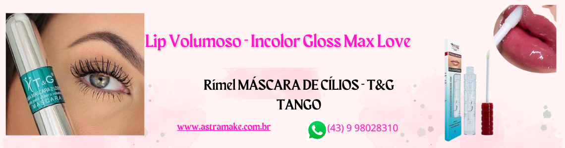 Gloss Max Love - Mascara de Cílios