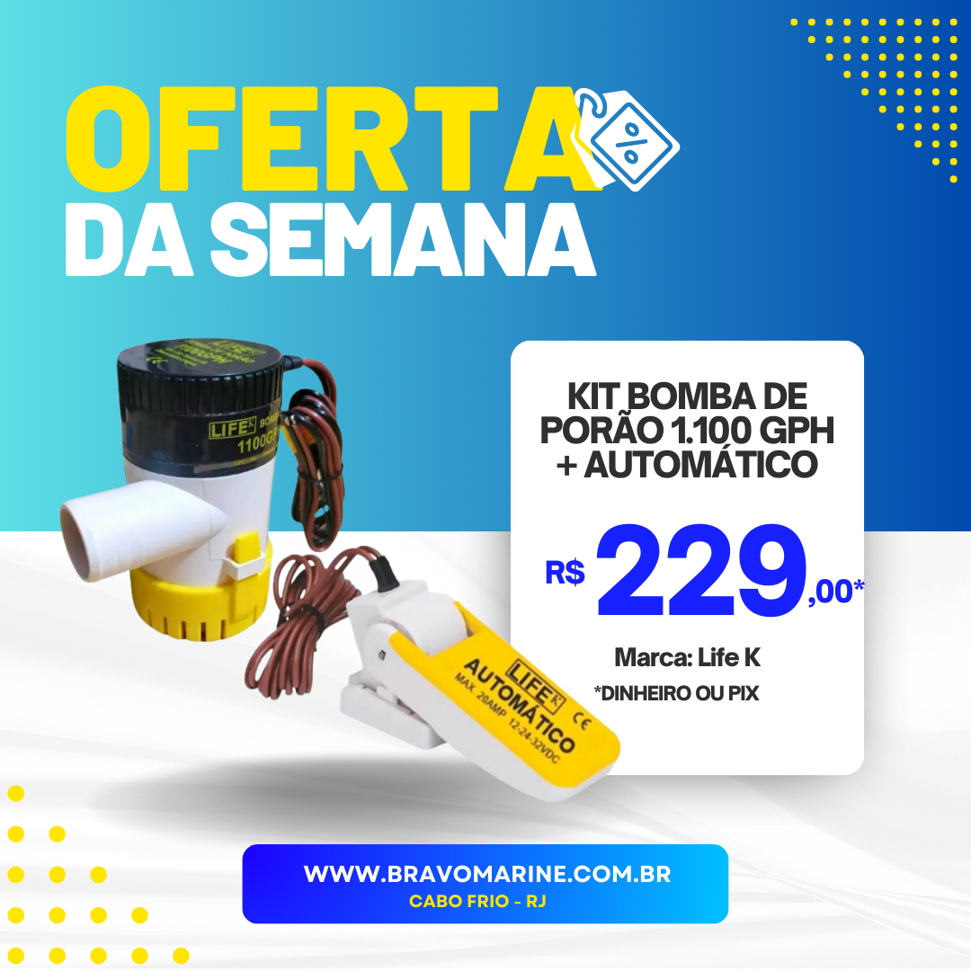 kit bomba de porão e automático