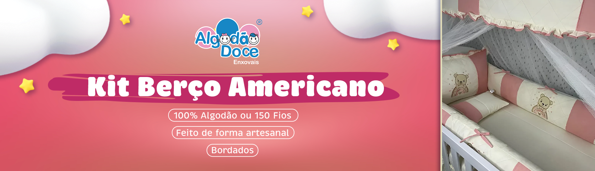 Kit berço americano
