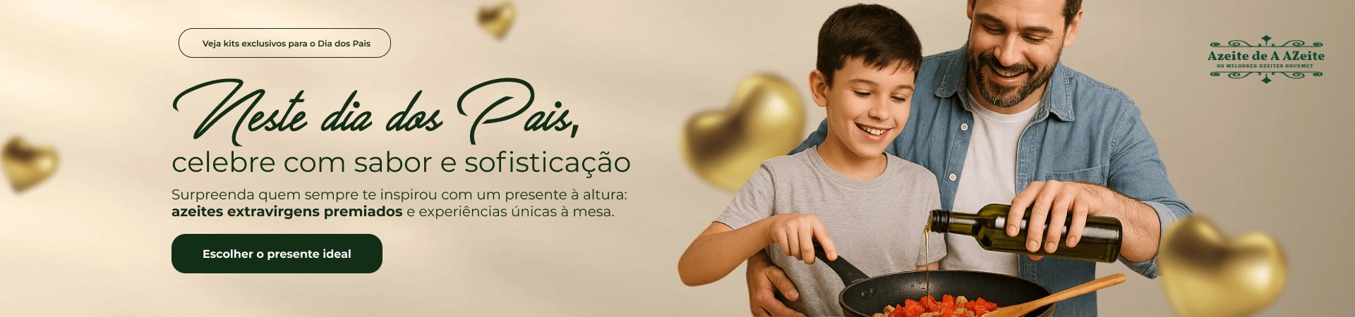 Dia dos pais banner