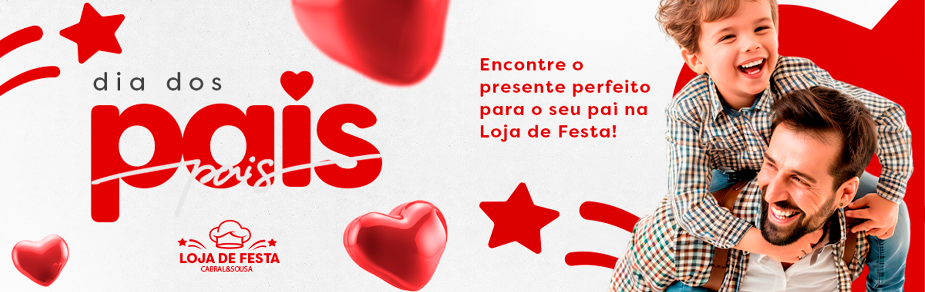 banner dia dos pais