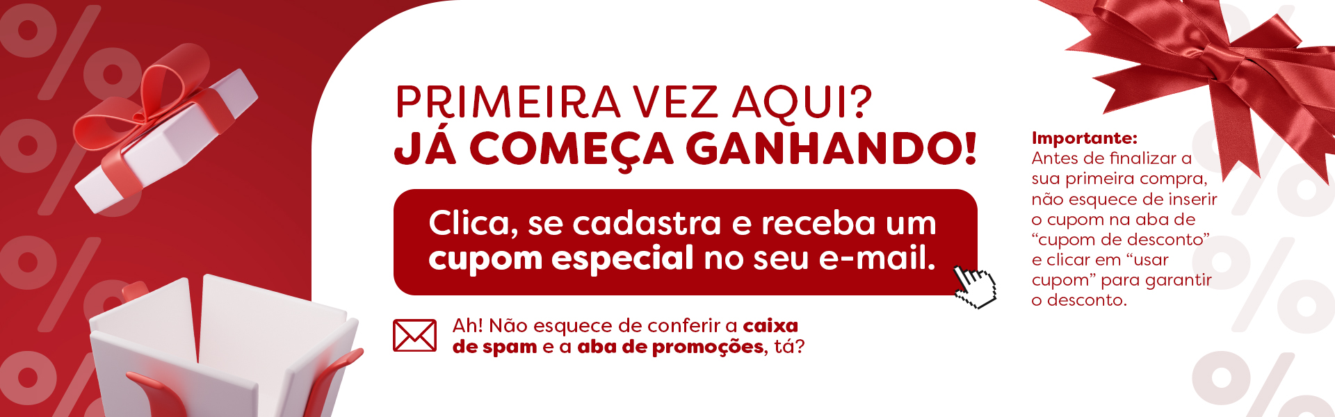 Banner PRIMEIRA COMPRA