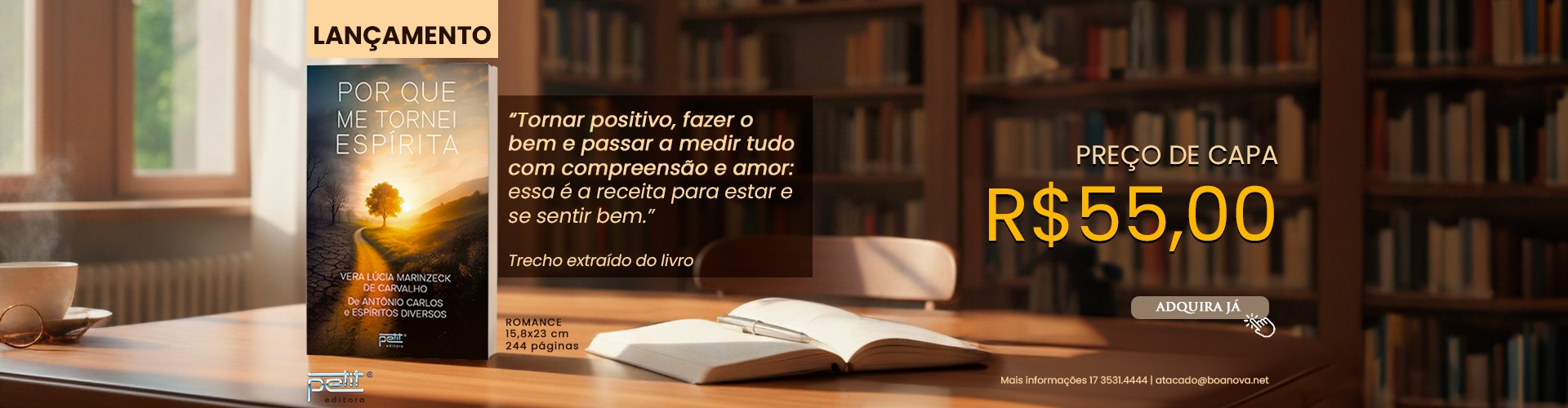 Por que me Tornei Espírita