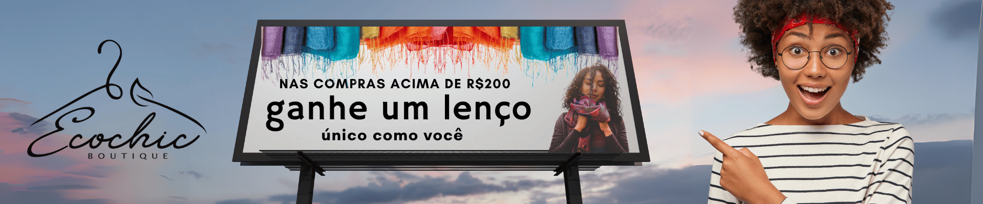 Banner lenços
