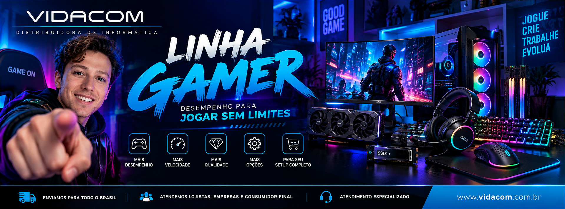 Banner gamer