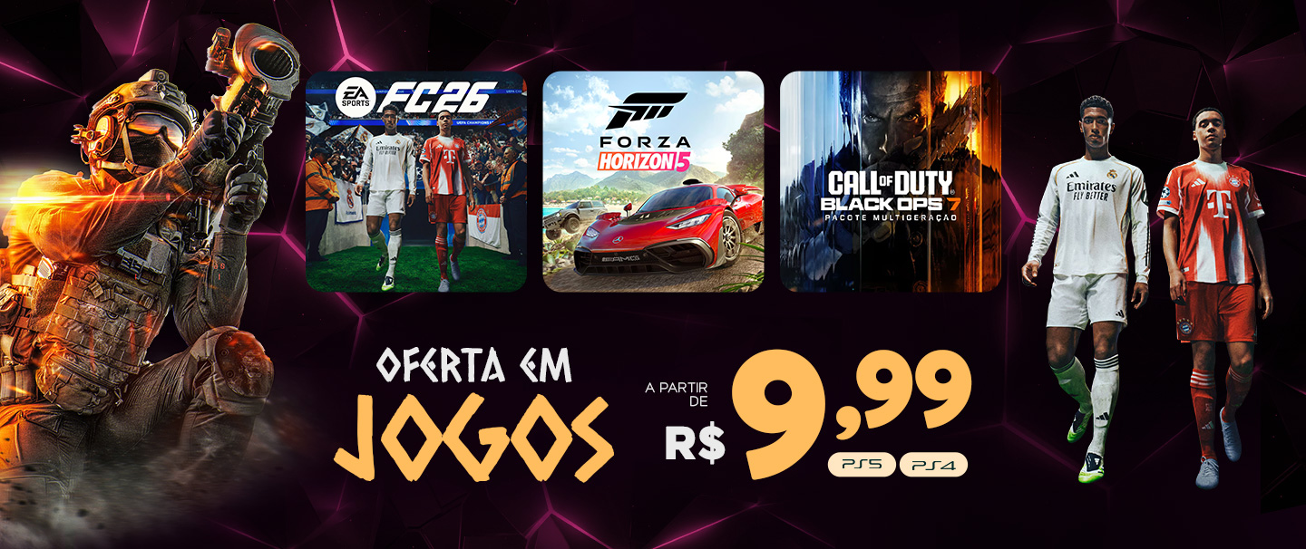 Jogos apartir de R$ 9,99