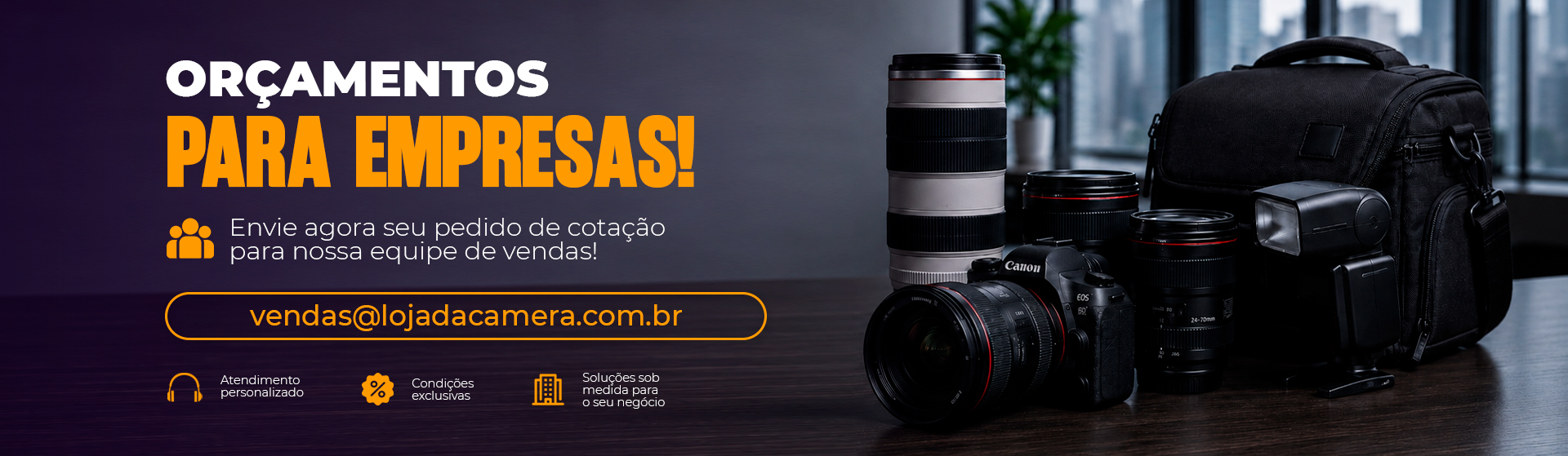 ORÇAMENTO PARA EMPRESAS
