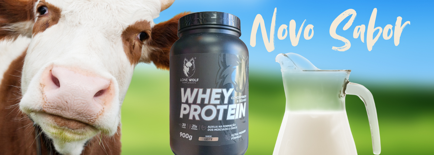 Novo Sabor Leite Whey Protein Isolado 2