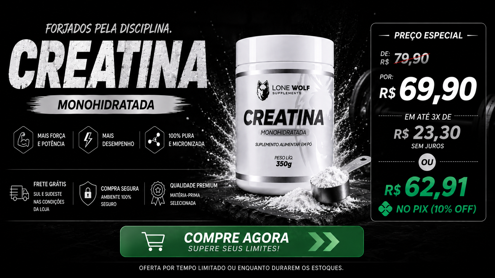 Creatina Full 350g mobile