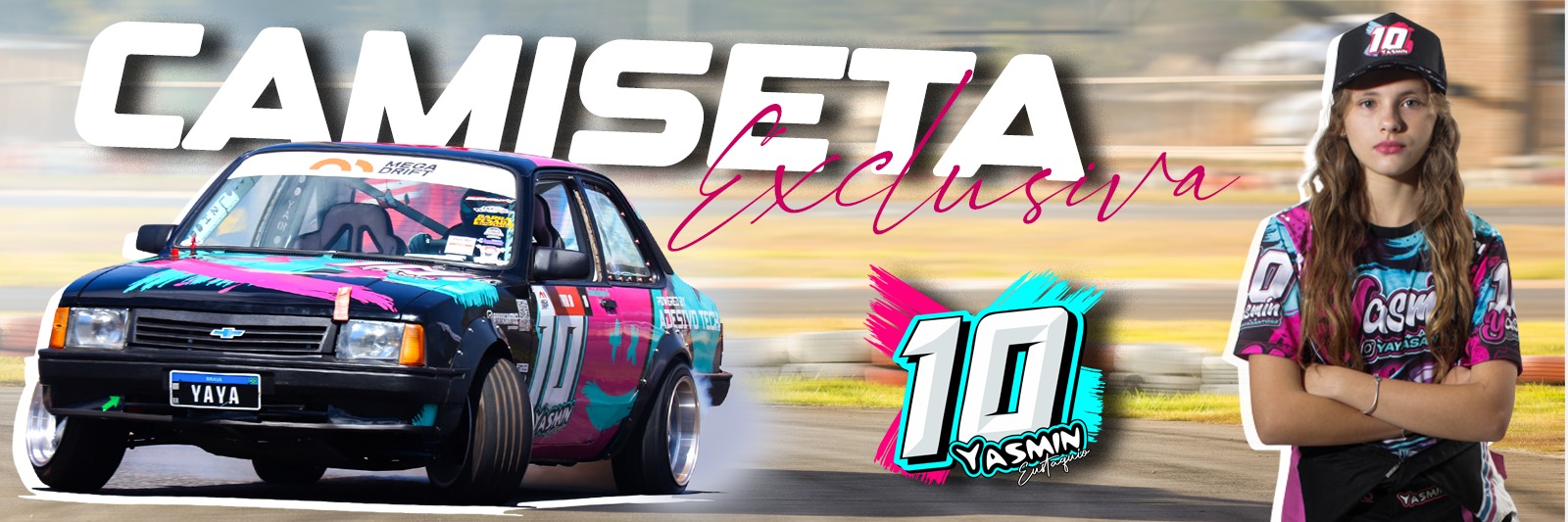 Camiseta Yasmin Eustáquio