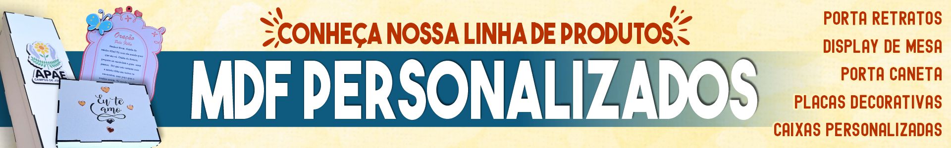 MDF PERSONALIZADOS