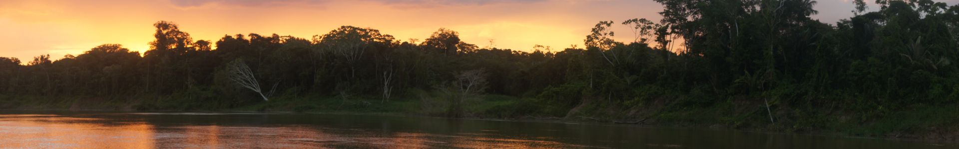 Entardecer panorâmico