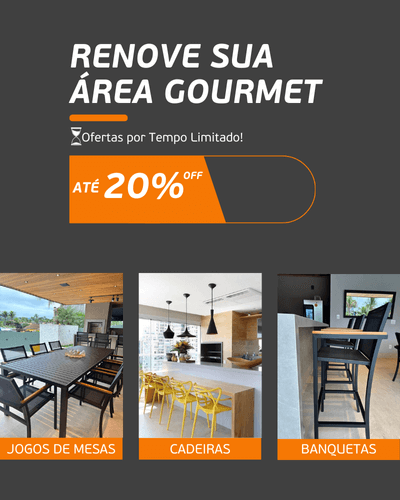 Promoção Renove Área Gourmet Jantar @Mobile