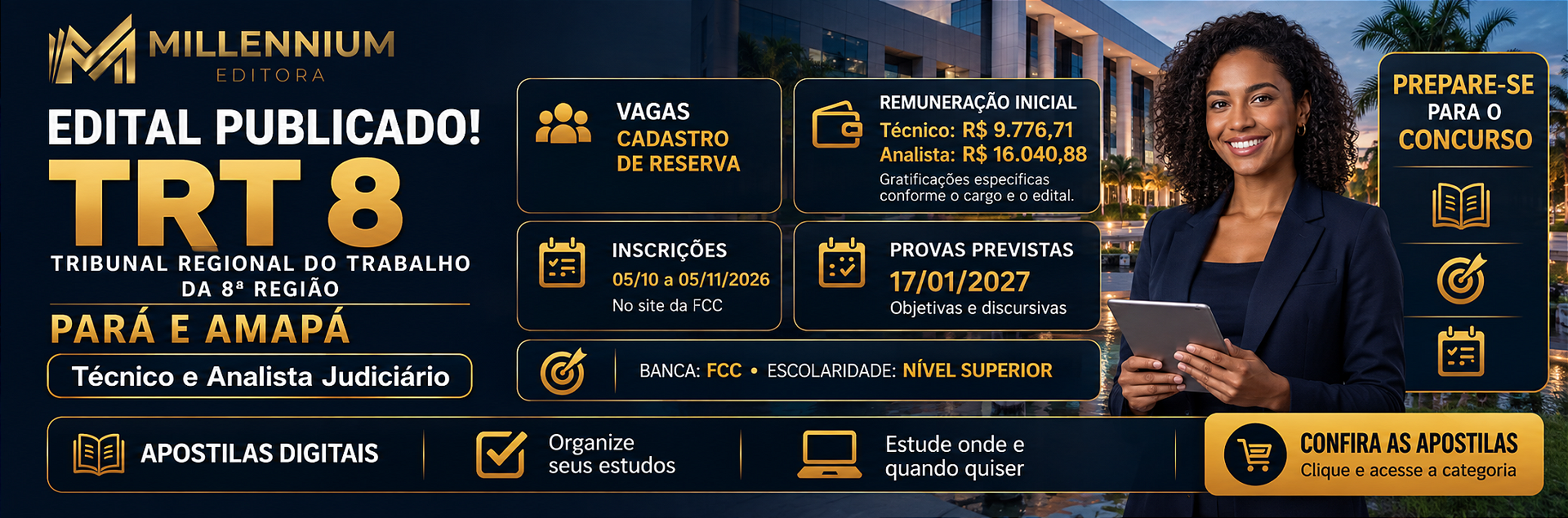 Concurso TRT8 2026