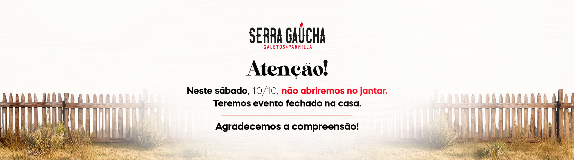 Avisos gerais