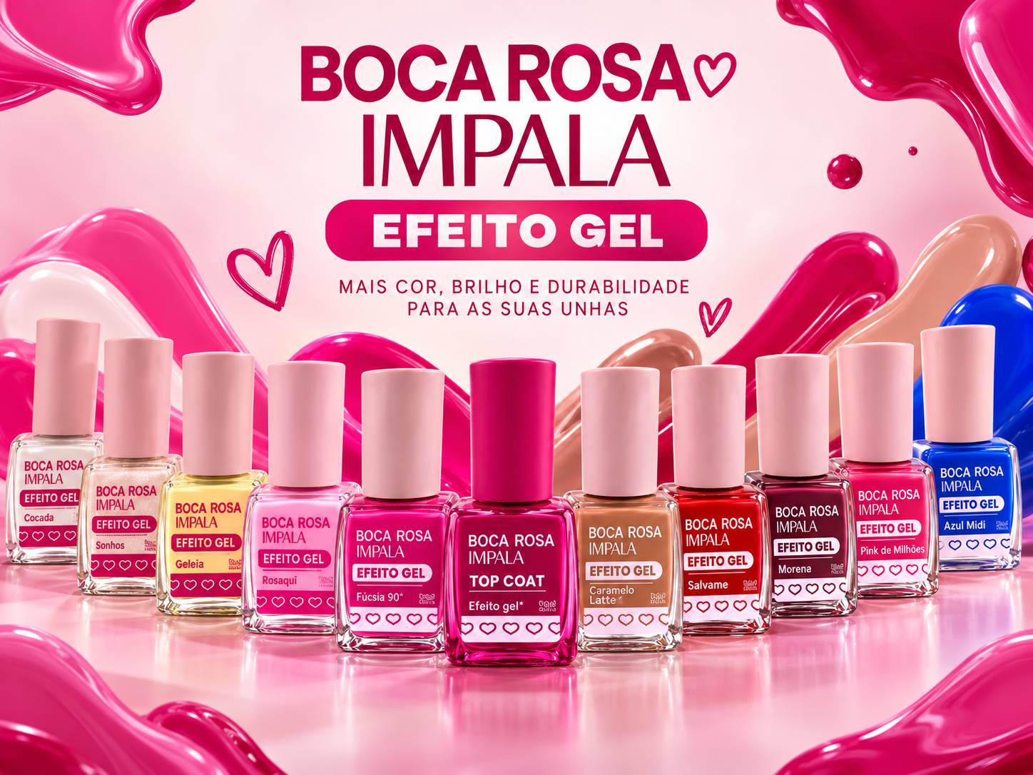 Boca Rosa Esmalte mobile