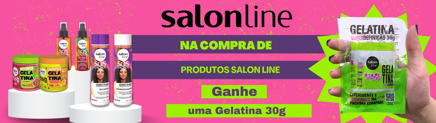 Brinde Salon Line gelatina 30g