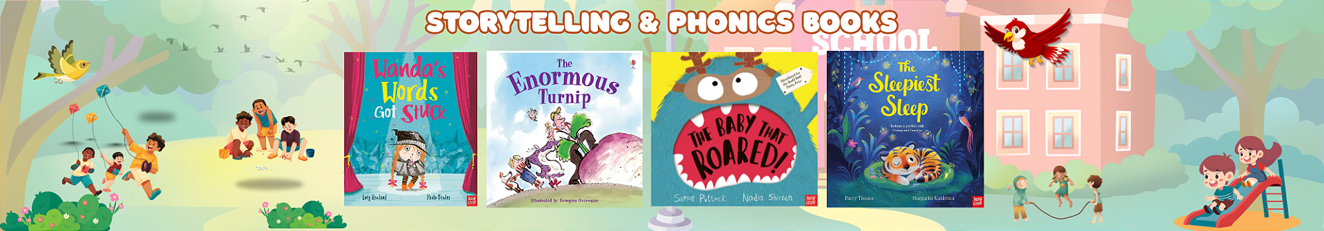 Phonics usborne - Full banner