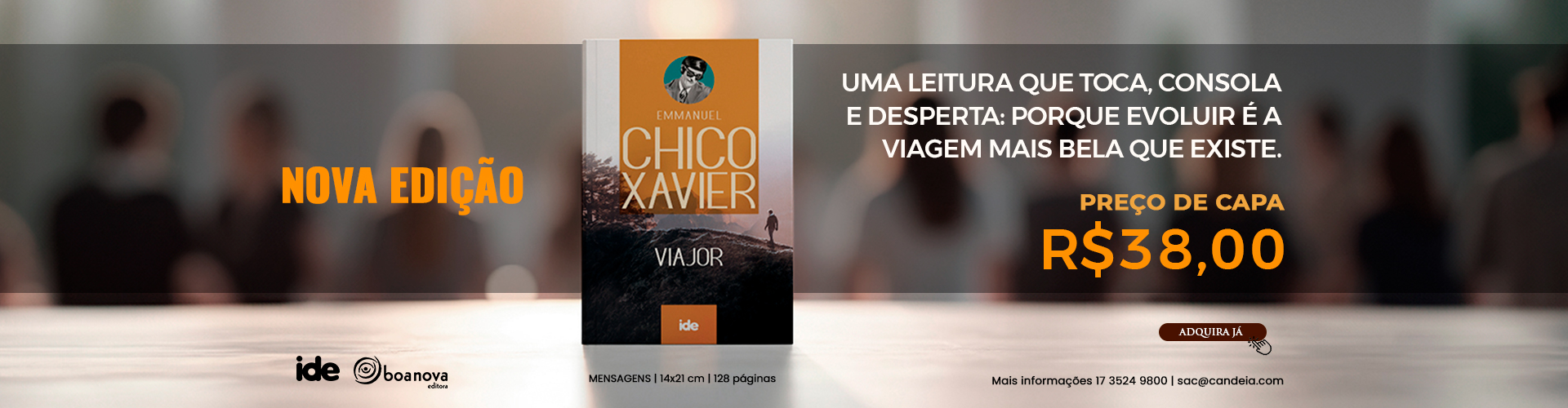 Viajor 1920x500 Disponível @desktop