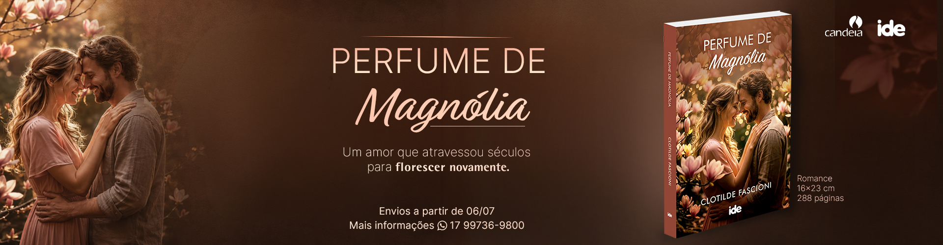 Perfume de Magnólia - Envio