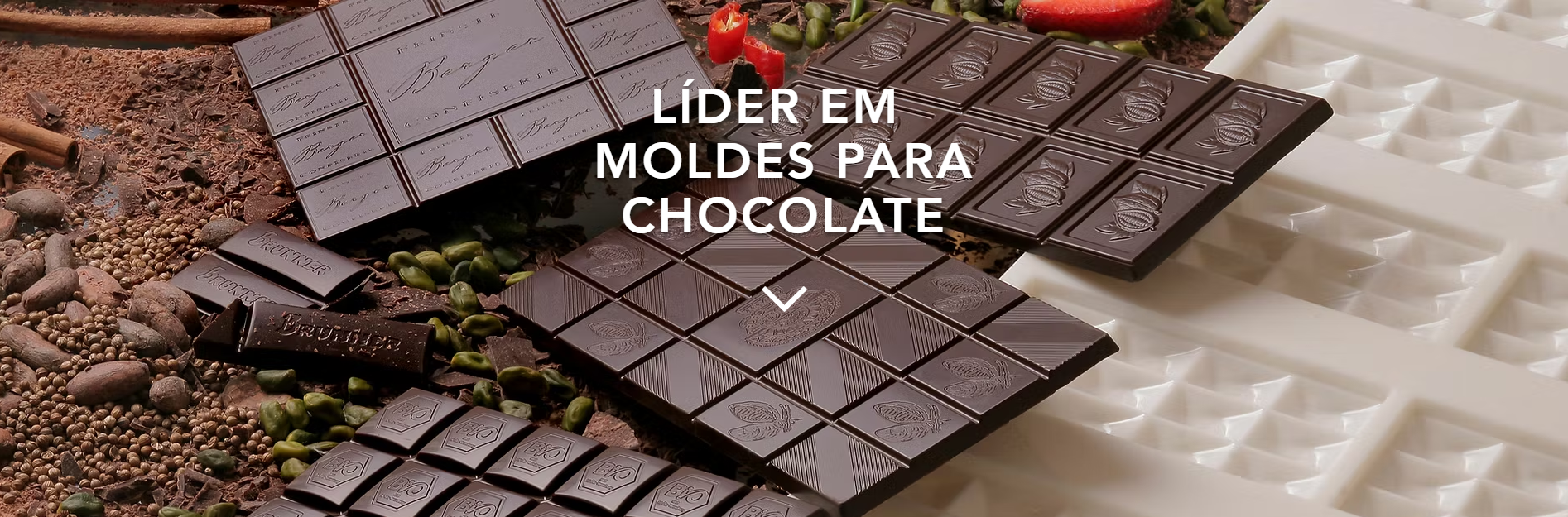 Brunner Líder em Moldes para Chocolate