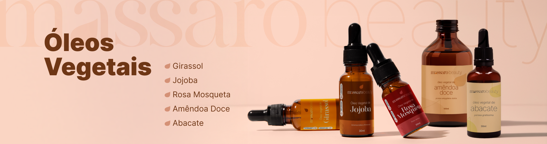 Banner oleos vegetais