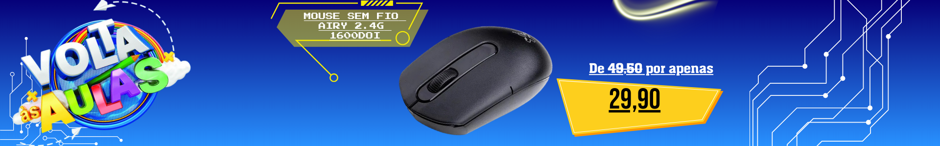 Volta as aulas - mouse