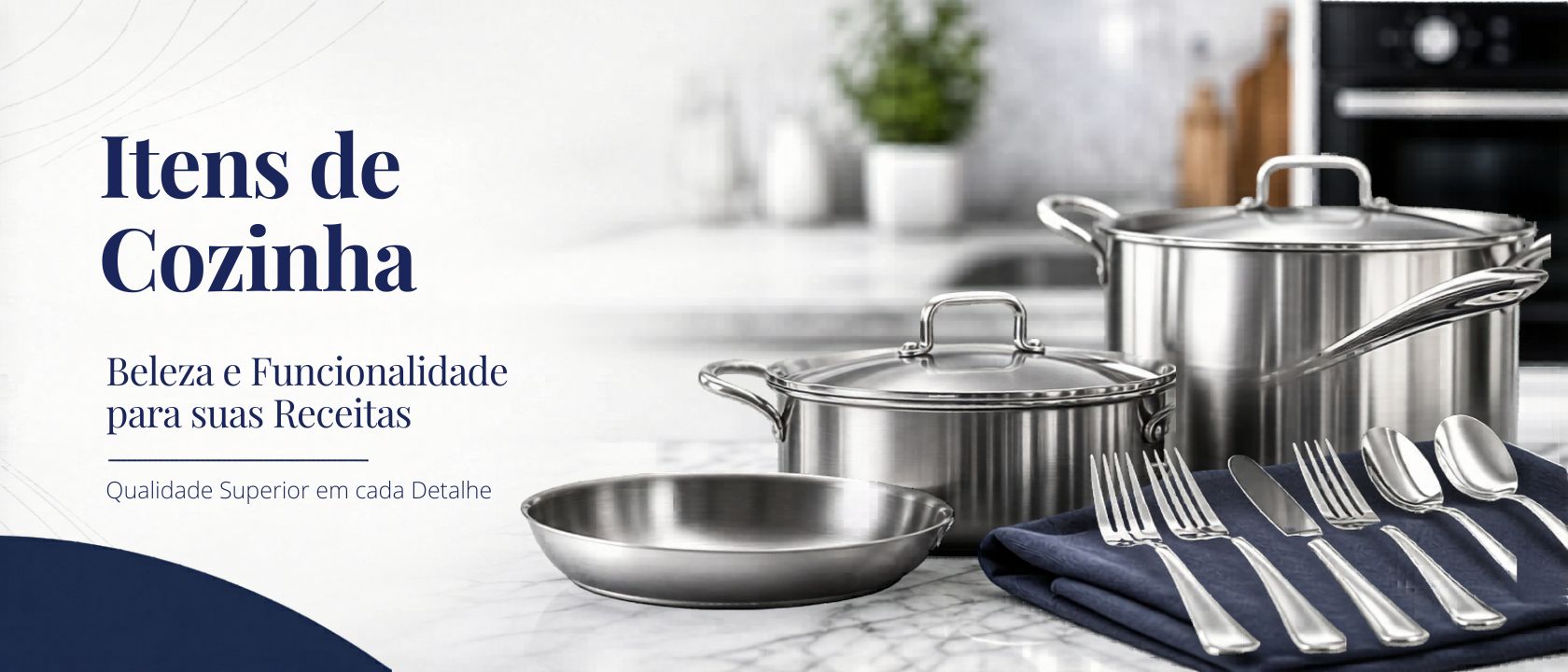 Banner categorias Itens de Cozinha