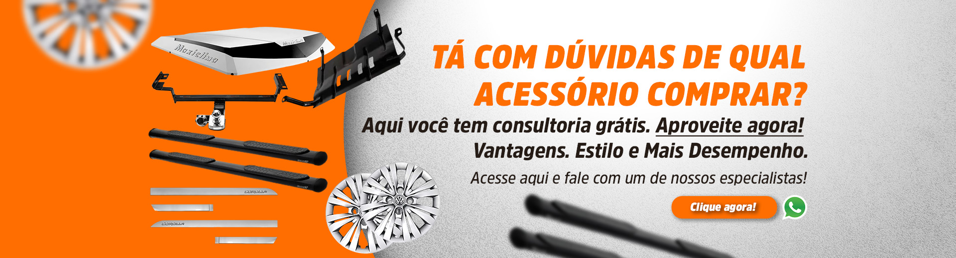 Qual Acessório Comprar?