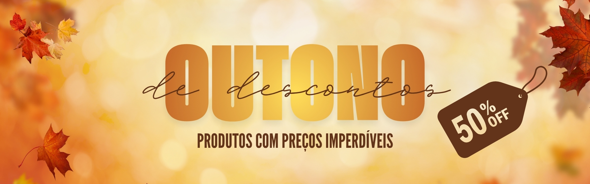 Outono de descontos