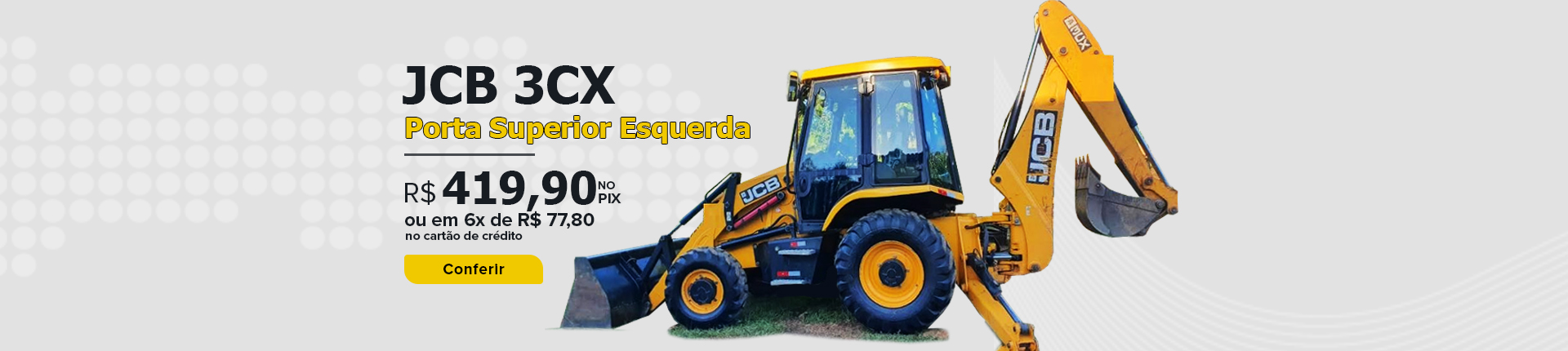 BANNER JCB 3CX