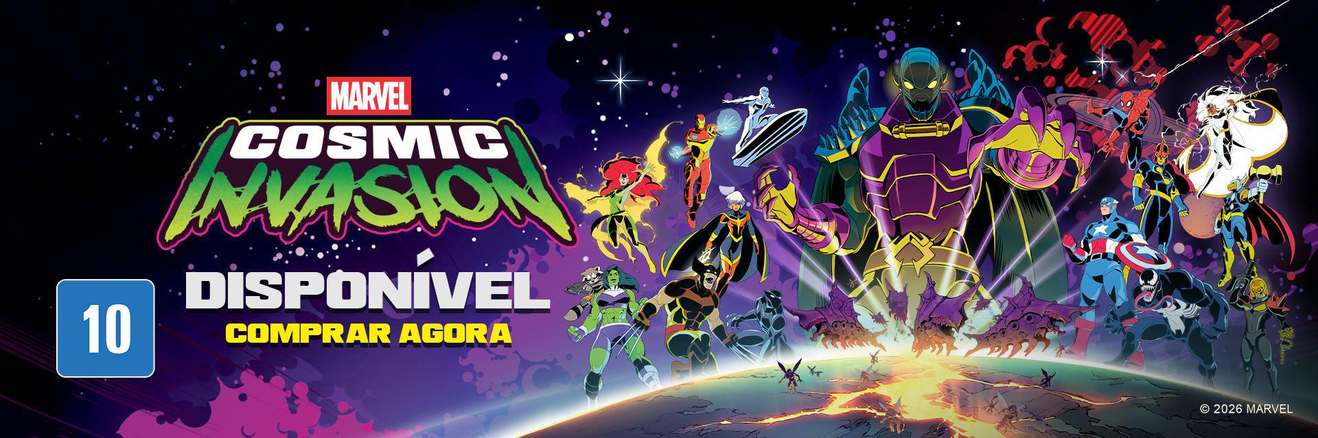 MArvel cosmic invasion