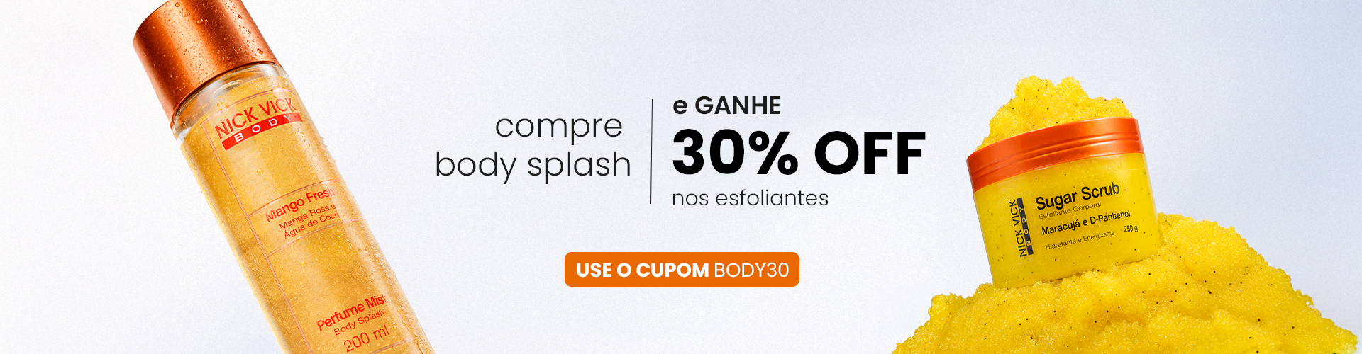 Body splash + esfoliante