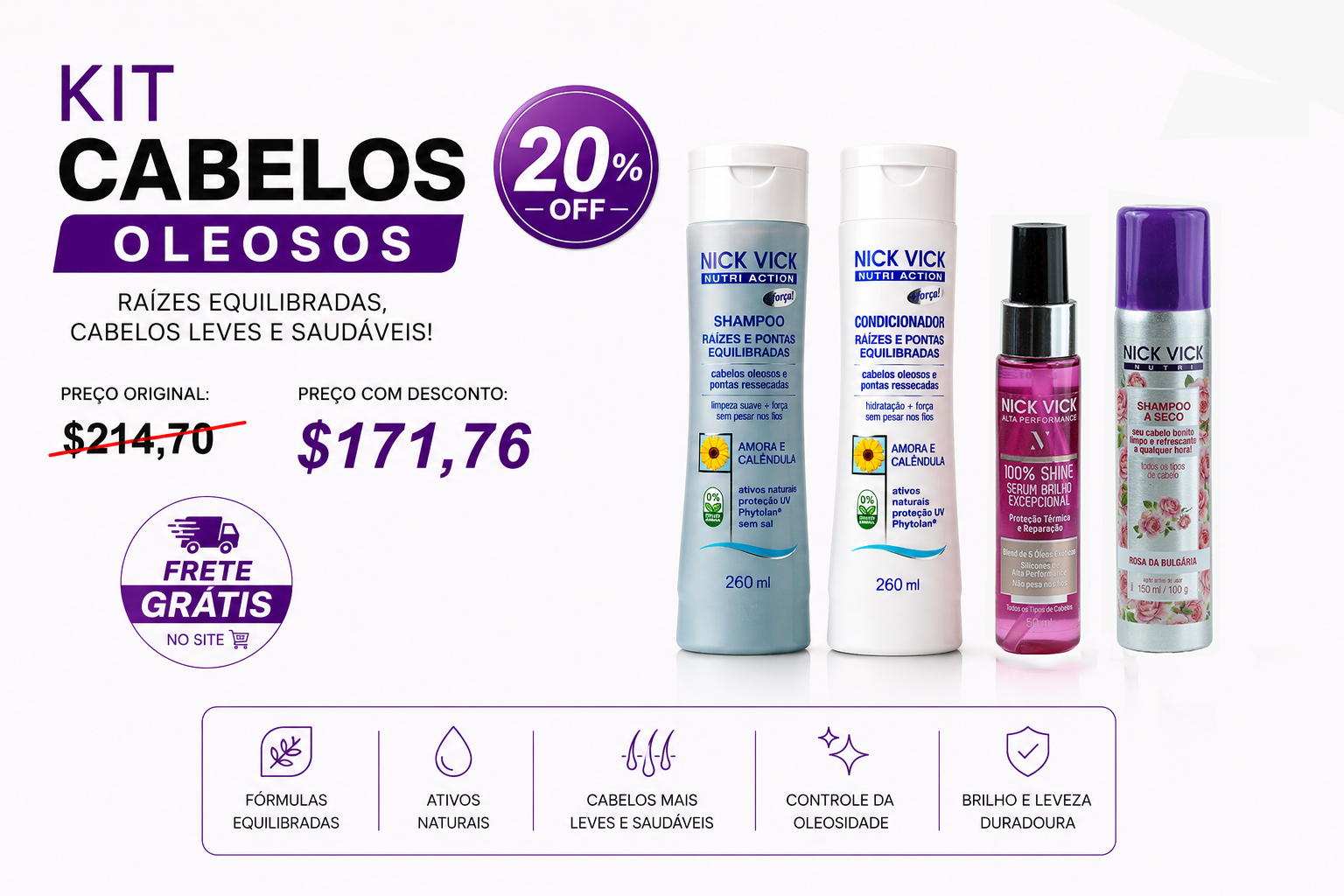 cabelos oleosos mobile